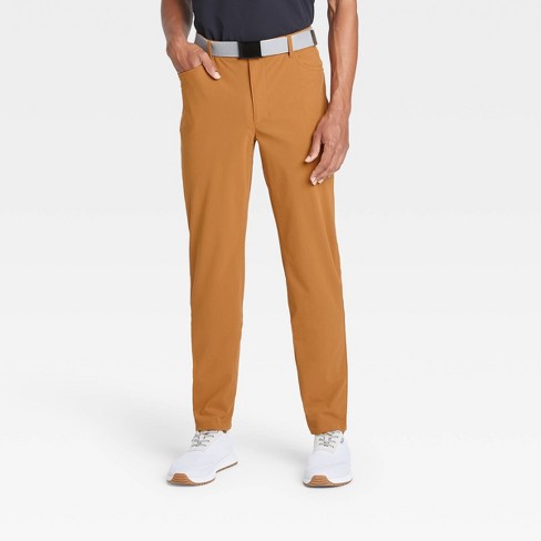 Men's Golf Slim Pants - All In Motion™ Khaki 38x32 : Target