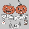 Men's Design By Humans Halloween Pathways By runcatrun T-Shirt - 2 of 4