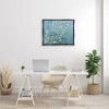 Stupell Industries Almond Blossoms Vincent van Gogh Classic Tree Blossom Painting Floating Frame Canvas Art, Gray, 31" x 25" - 3 of 4
