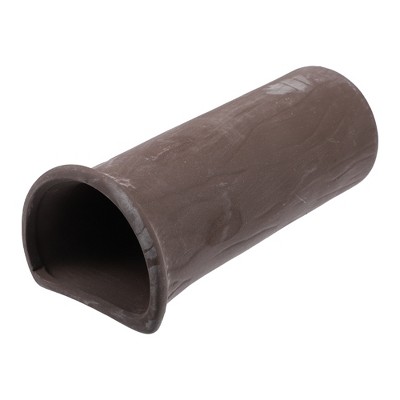 Unique Bargains Ceramic Aquarium Hideaway Rock Cave Fish Tank Decoration Brown 6.14"x2.72"x2.2"