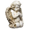 Northlight 6" Weathered Praying Cherub Outdoor Garden Statue - 4 of 4