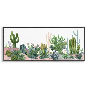 Stupell Industries Varied Desert Vegetation Cacti, 24" x 10" - 1 of 4