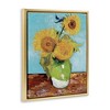 Stupell Industries Van Gogh Sunflowers Floating Frame Canvas Art - 2 of 4
