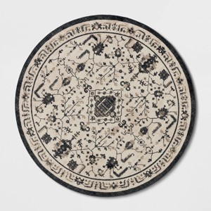 Albion Persian Rug Cream/Black - Threshold™ - 1 of 4