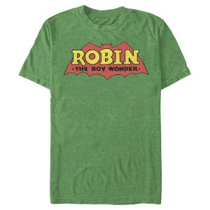 Men's Batman Logo Robin Boy Wonder T-Shirt - 1 of 3