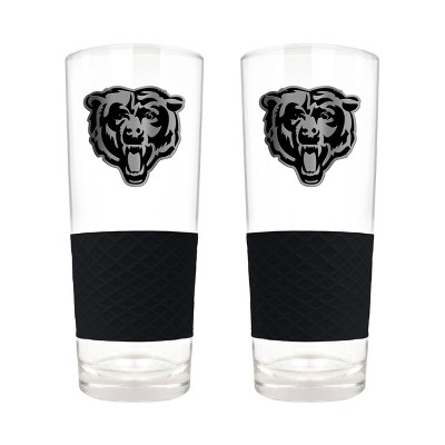 NFL Chicago Bears 22oz Pint Glass Set - 2pc