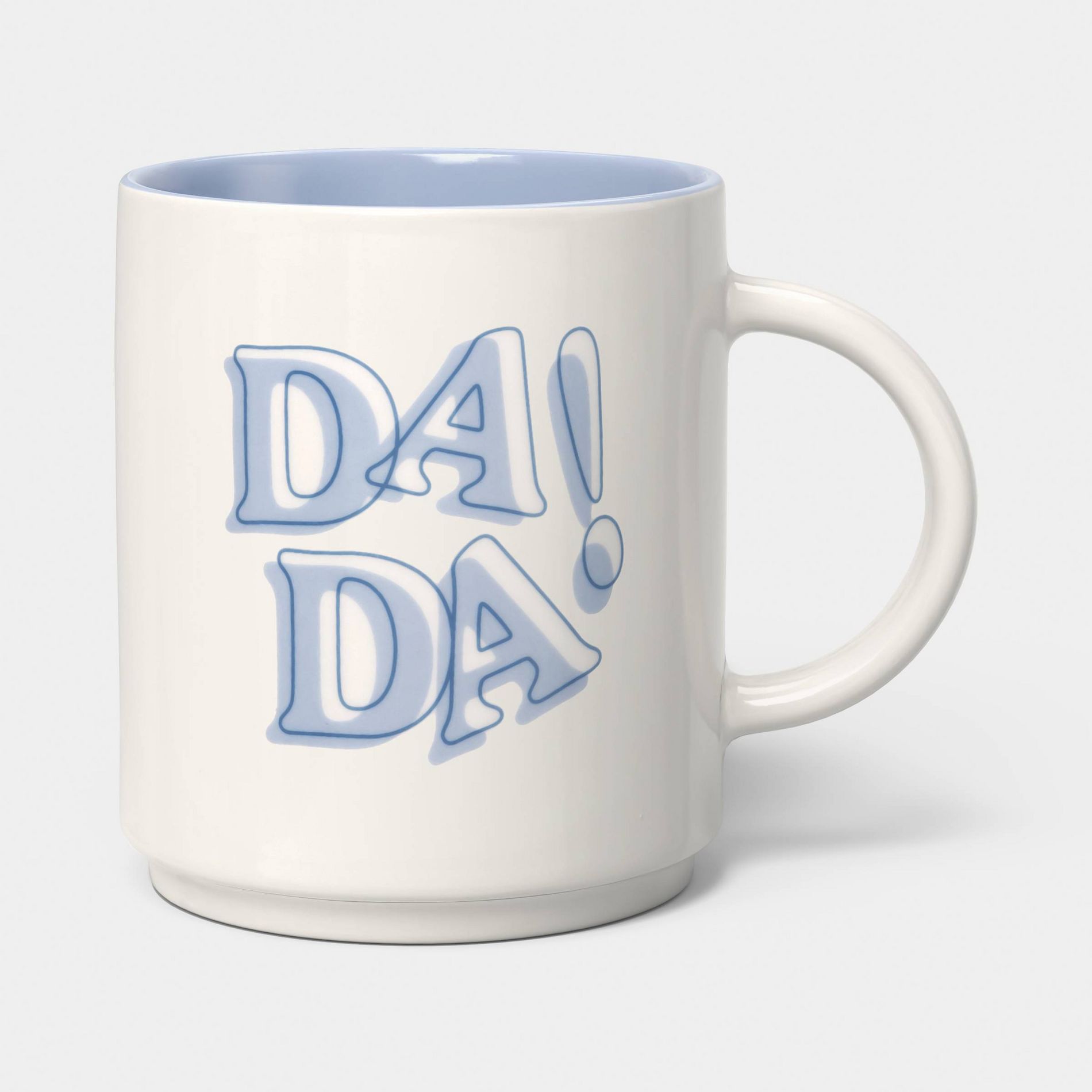 14oz Dada! Stacking Mug White - Room Essentials™