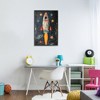 Stupell Industries Blast Off Rocketship Framed Giclee Art - 3 of 4