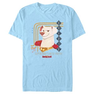 Men's DC League of Super-Pets Superman's Best Friend Krypto T-Shirt - 1 of 4