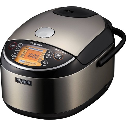 Zojirushi 10 Cup Pressure Induction Heating Rice Cooker & Warmer -  Np-nwc18xb : Target