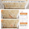 FDW 27/30/36”Tall Dog Gate for Stairs & Doorways,Walk-Through Metal Pet Gate for Indoor Use,Adjustable Safety Gates for Pets - 4 of 4