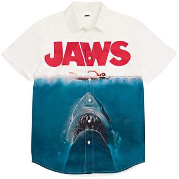 JAWS Hawaiian Button Down Dress Shirt  Adult