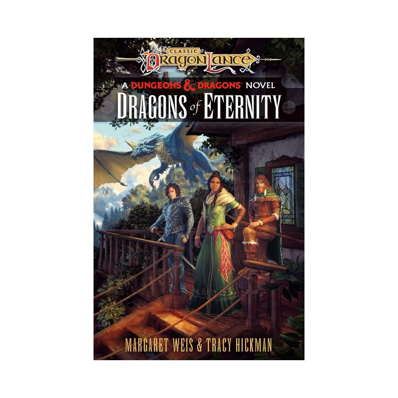 Dragons of Eternity - (Dragonlance Destinies) by  Margaret Weis & Tracy Hickman (Hardcover), 1 of 2