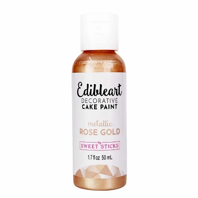 Sweet Sticks Edible Art Metallic Food Paint, 50ml