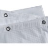 Home Mart Goods PEVA White Honeycomb Geometric Shower Curtain Liner Waterproof - 70" x 72" - 4 of 4