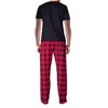 SLEEPHERO Men’s Pajama Set 2 Piece PJ with Crew Neck Tee and Pants - 3 of 4