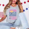 Simply Sage Market Smile More Worry Less Sunshine Short Sleeve Tee - 3 of 4