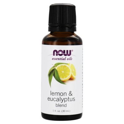 NOW Foods - 100% Pure & Natural Essential Oil Lemon & Eucalyptus - 1 fl. oz.