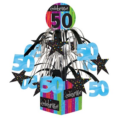 Milestone Celebrations 50th Birthday Centerpiece