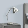 Industrial Task Lamp with USB Port and Adjustable Arm, Nightstand or Desk Light with Rocker Switch for Home Office or Study–The Pop Home - 2 of 4