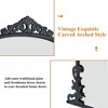 Wooakway 68"H 29"W Metal Accent Mirror Vintage Wall Mirror Ornate Full Length Mirror - 4 of 4