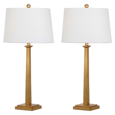 gold table light