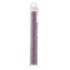 John Bead Miyuki Glass Seed Beads 11/0 (22gms), Lilac Transparent AB [DB0256] - 2 of 2