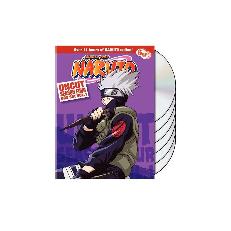 Naruto Uncut: Season 4 Volume 1 Box Set (DVD), 1 of 2