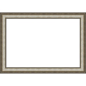 Amanti Art Mezzanine Antique Silver Framed Dry Erase Magnetic Board - 1 of 4