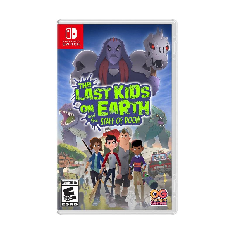 The Last Kids on Earth and the Staff of Doom - Nintendo Switch: Adventure, Local Multiplayer, E10+, 1 of 7