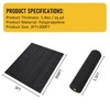 coucheta 3*300 FT 5.80Z Weed Barrier Fabric Heavy Duty - Easy Install & Rugged Ground Cover Weed Barrier for Gardens, Landscaping Fabric - 2 of 4