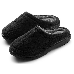 Roxoni Boys' Cozy Winter Slippers – Warm, Comfortable, and Stylish with Easy-Clean Design - 1 of 4