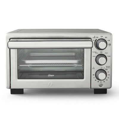 Oster Compact Countertop Oven With Air Fryer - Stainless Steel