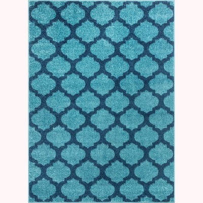 Tinsley Trellis Moroccan Lattice Modern Geometric Area Rug