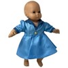 Doll Clothes Superstore Blue Spring Coat Fits 14-15 Inch Baby Dolls - 3 of 4