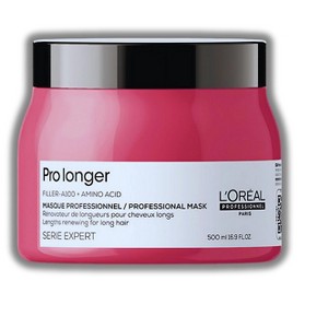 L'Oreal Serie Expert Pro-Longer Mask (16.9 oz XXL) Loreal Masque For Fine Thin Hair | Strengthen Hair | Deep Treatment Reduces Hair Breakage - 1 of 3