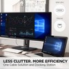 ViewSonic VG3456A 34 Inch 21:9 UltraWide QHD 1440p IPS Monitor with Ergonomics Design, 100W USB C, Docking Built-In, Gigabit Ethernet for Home and - 2 of 4