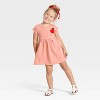 Toddler Girls' Short Sleeve Knit Dress - Cat & Jack™ - 4 of 4