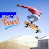 SereneLife Canadian Maple Deck Skateboard - Durable and Smooth Ride - 4 of 4