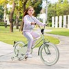 Infans 18" Kids Bike w/Adjustable Saddle Handlebar Removable Training Wheels Handbrake - 4 of 4