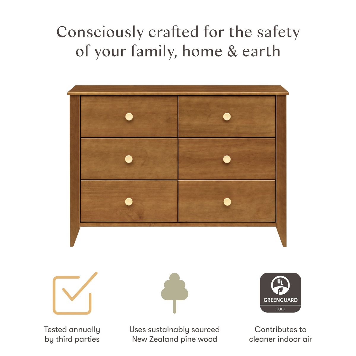Babyletto Sprout 6-Drawer Double Dresser - thumbnail 2