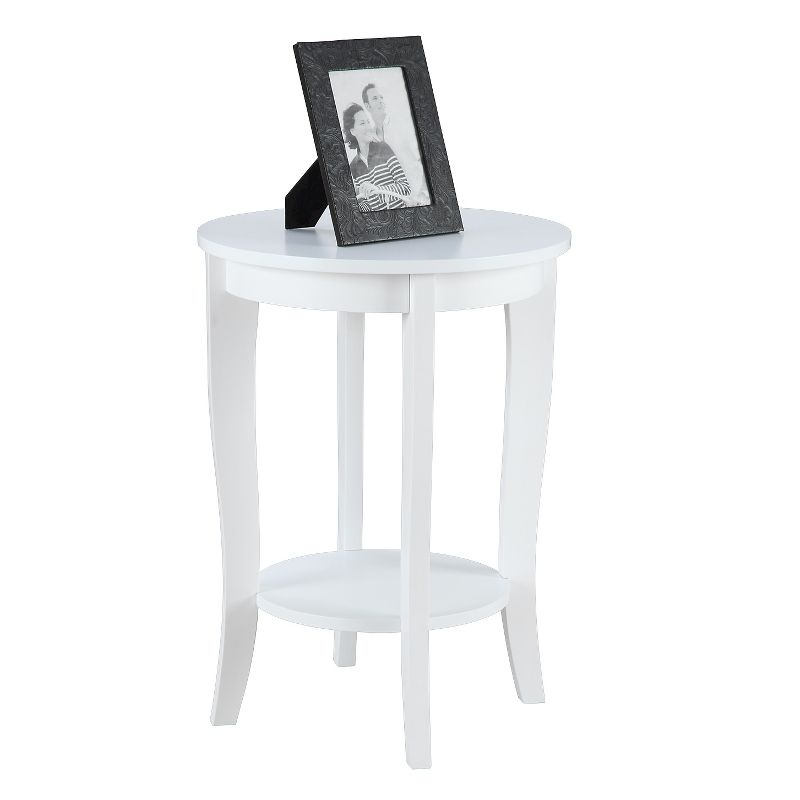 American Heritage Round End Table - Convenience Concepts, 3 of 5