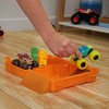 Hot Wheels Monster Trucks Fuel N’ Go Playset With 1:64 Scale Motosaurus Toy Truck & 2 Crushed Cars - 3 of 4