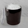Cambridge Silversmiths 3qt Double Wall Ice Bucket Black: Stainless Steel, Hand Wash, 7.63" Height, 2.5 lbs - 4 of 4