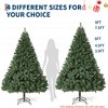 4.5Ft/6ft /7.5Ft/9 ft Artificial Christmas Tree, Realistic Premium Spruce Hinged Christmas Tree, Holiday Christmas Tree w/Metal Hinges - 3 of 4