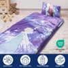 Jay Franco Kids Disney Frozen 2 Piece Set Indoor Sleeping Bag for School and Sleepovers - 4 of 4