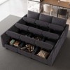 Belffin 9 Seats Chenille Modular Sectional Sofa Sleeper Couch with Storage for Living Room - 3 of 4
