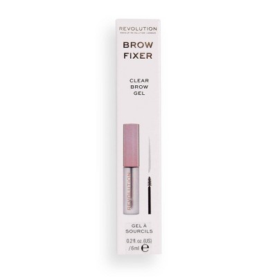 Makeup Revolution Brow Fixer - Clear - 0.2 fl oz