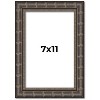 PosterPalooza | 7x11 Modern Bamboo Picture Frame, UV Acrylic, 5 Finishes - 2 of 4