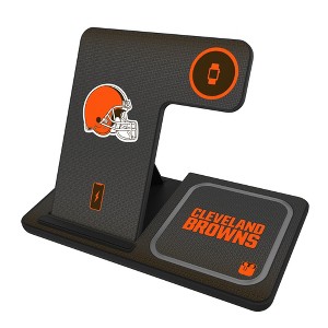 Keyscaper NFL AFC Teams Linen 15-Watt 3 in 1 Charging Station - 1 of 4
